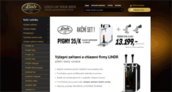 Desktop Screenshot of eshop.lindr.cz