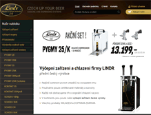 Tablet Screenshot of eshop.lindr.cz
